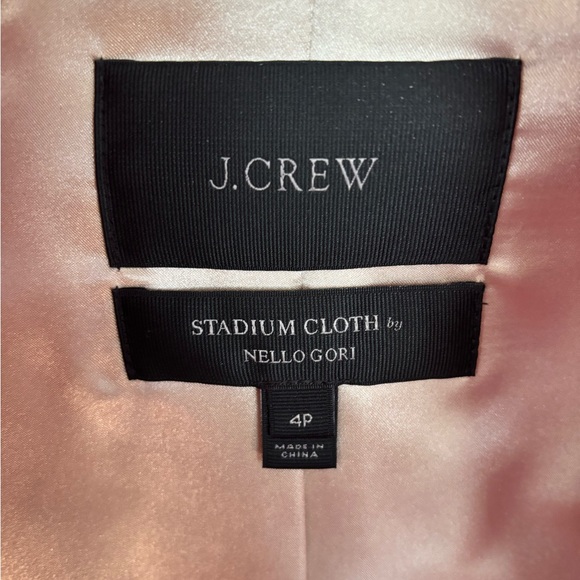 J. Crew Vibrant Petal Pink Cocoon Coat - Picture 5 of 6